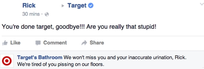 A Fake Target Customer Service Rep Is Hilariously Trolling Transphobes