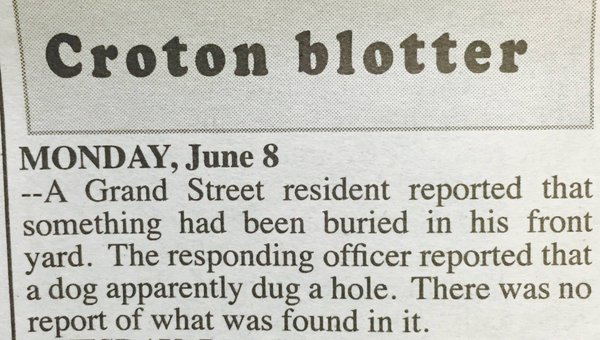 If you can’t picture it that way, that’s understandable. Luckily, people started sharing other ridiculous crime blotter tidbits with Chee that you can giggle over with a clear conscience.