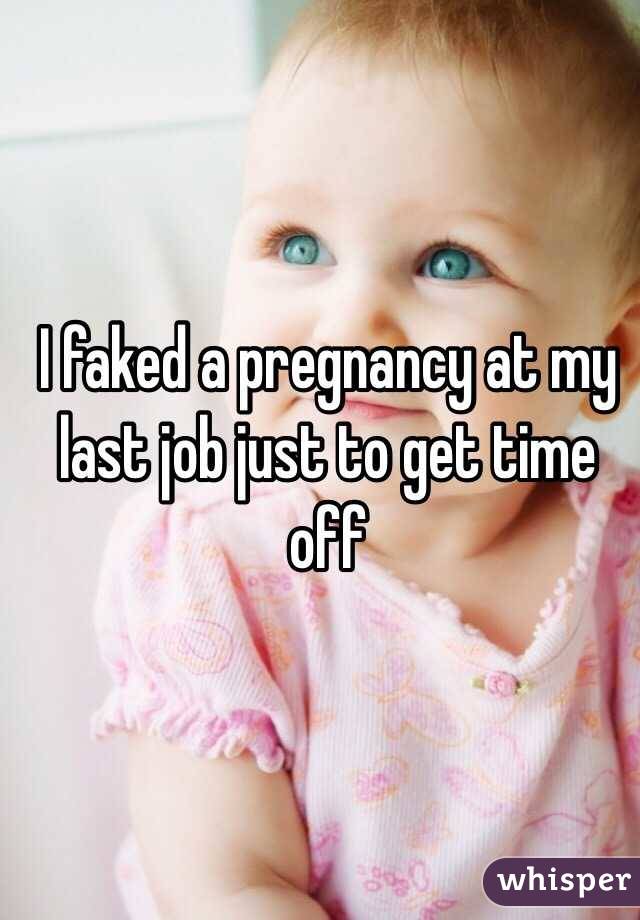 20 Shocking Reasons Women Faked Being Pregnant