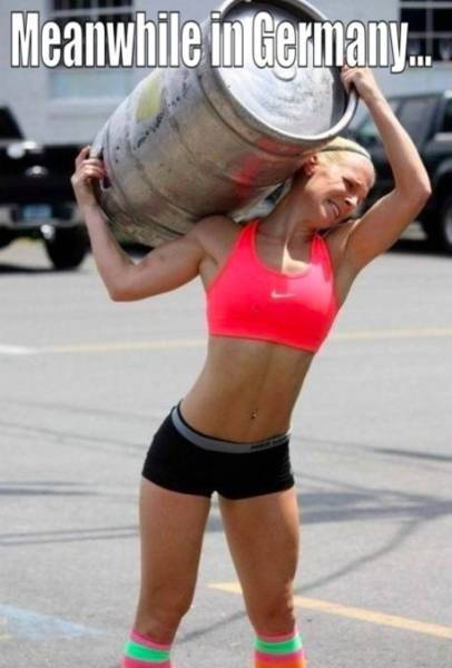 crossfit girl - Meanwhile in Germany.