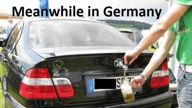 bmw beer - Meanwhile in Germany