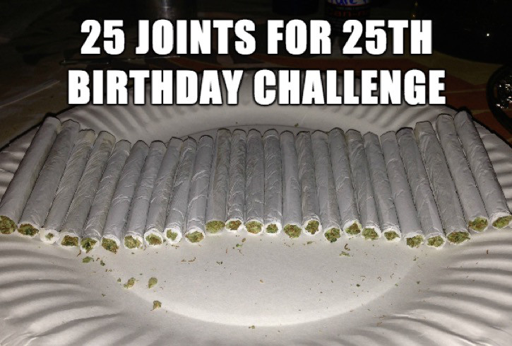 metal - 25 Joints For 25TH Birthday Challenge