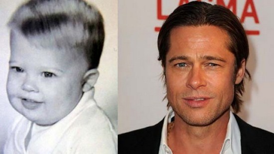 21 Celebrity baby pics: Then and Now