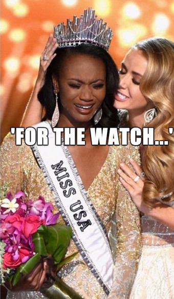 Deshauna Barber - 'For The Watch... Miss Usa