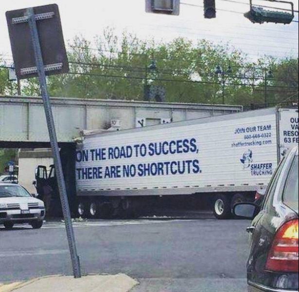 road to success there are no shortcuts - Ou Va Our Team AL2 Reso cop com 63 Fe On The Road To Success, There Are No Shortcuts. Shaffer Trucking