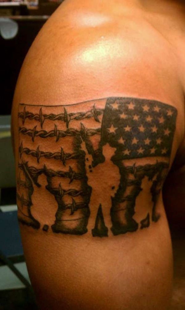 32 Badass Tattoos On Patriotic Americans