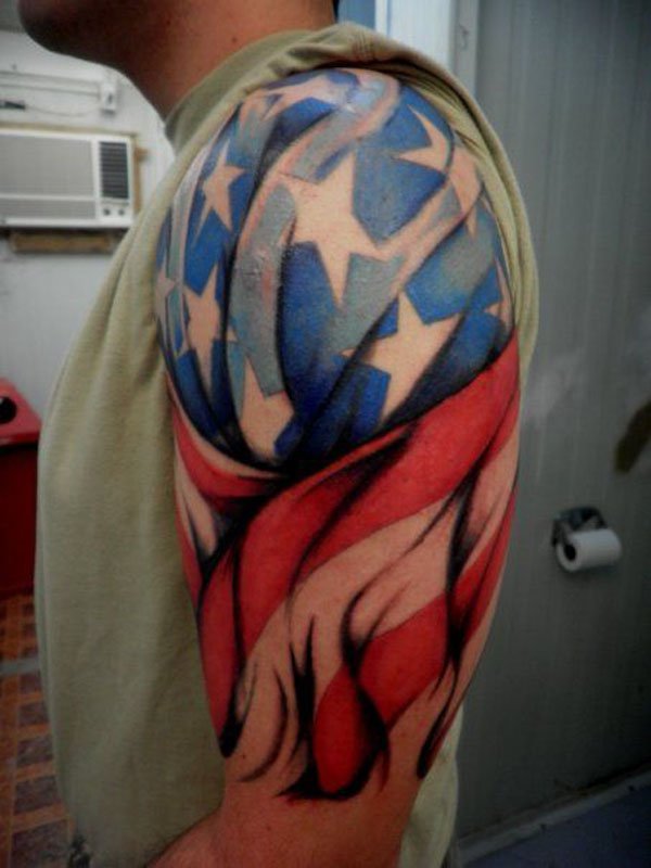 Top 53 American Flag Tattoo Ideas 2021 Inspiration Guide