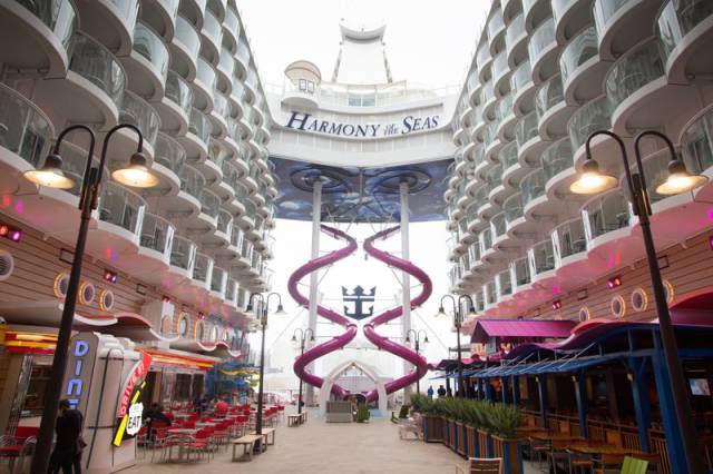 A Glimpse Inside The Largest Cruise Ship Ever Built