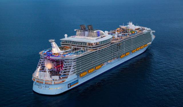A Glimpse Inside The Largest Cruise Ship Ever Built