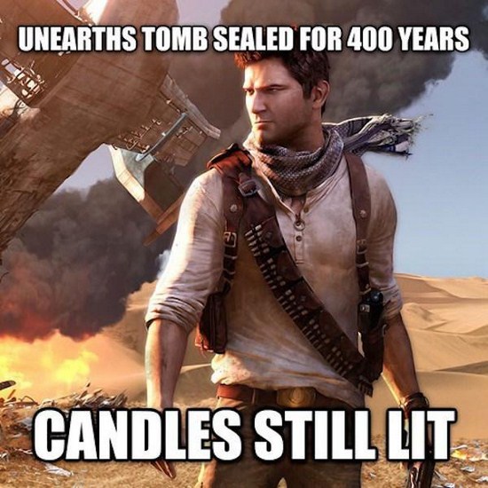 uncharted 3 drake's deception - Unearths Tomb Sealed For 400 Years Candles Still Lit