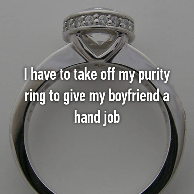 21 Surprising Confessions From People Who Wear Purity Rings!