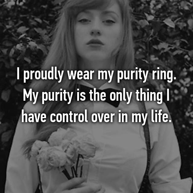 21 Surprising Confessions From People Who Wear Purity Rings!