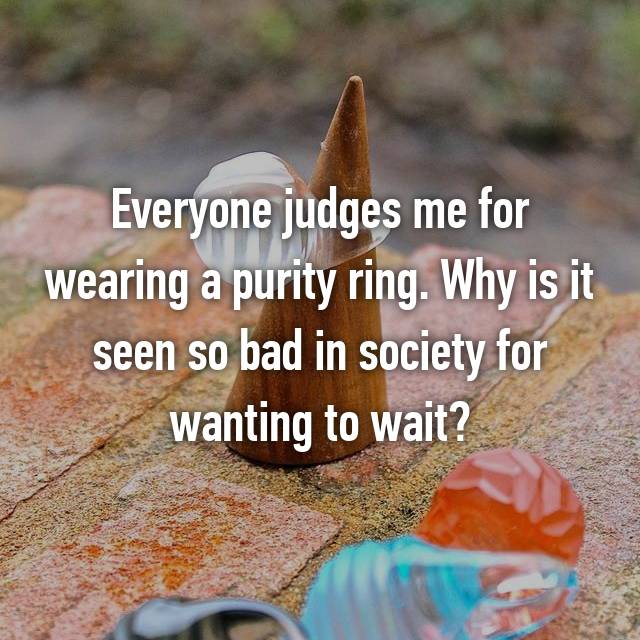 21 Surprising Confessions From People Who Wear Purity Rings!