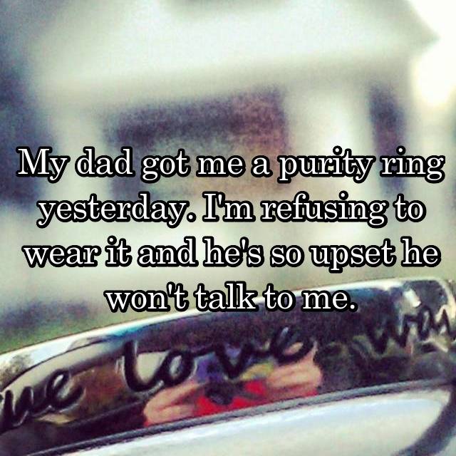 21 Surprising Confessions From People Who Wear Purity Rings!