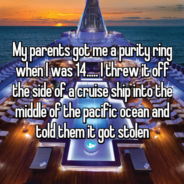 21 Surprising Confessions From People Who Wear Purity Rings!