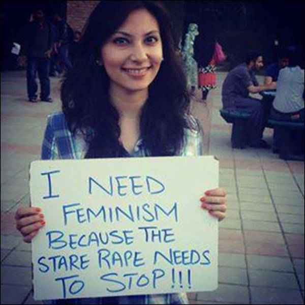 stare rape - I Need 2 Feminism Because The Stare Rape Needs To Stop!!!