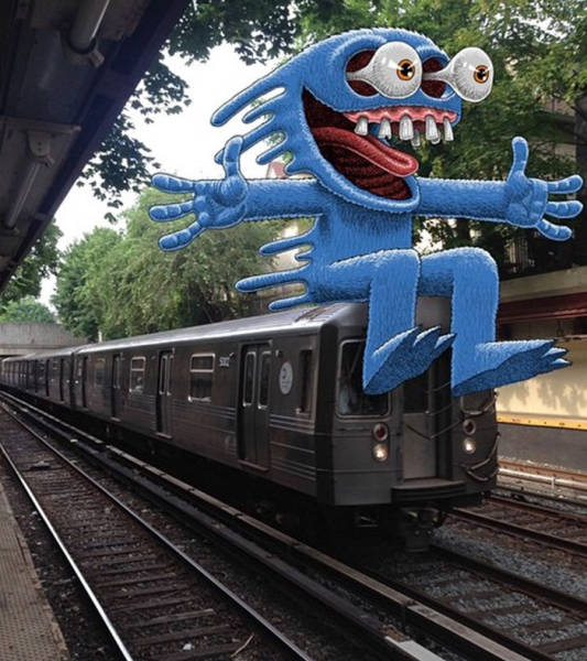 30 Insane Creatures Riding The Subway!