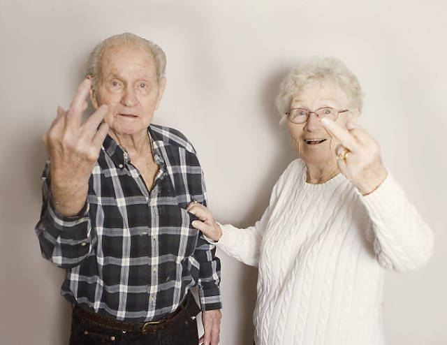 35 Elderly Couples Prove That -