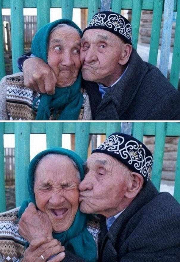 35 Elderly Couples Prove That -