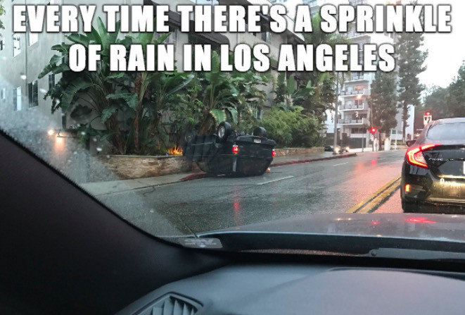 windshield - Every Time There'S A Sprinkle " Of Rain In Los Angeles