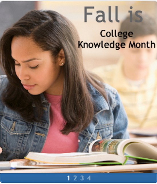 fail school people learning - Fall is College Knowledge Month 1 2 3 4