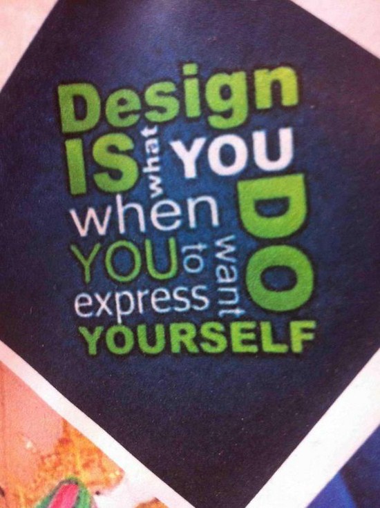 fail book - Design what Is You when Youes express Yourself