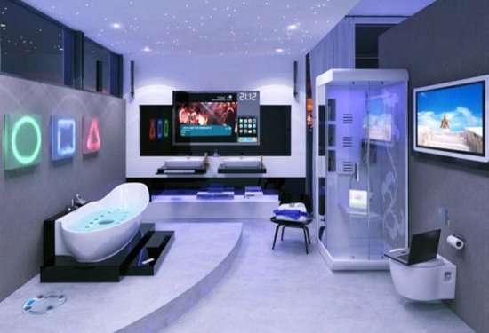 architecture futuristic living room design - 22