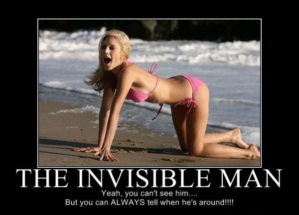 19 Times The Invisable Man Stealthily -