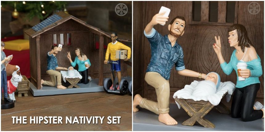 Make Your Holiday Season “Hipsterific” with a Hipster Nativity Scene