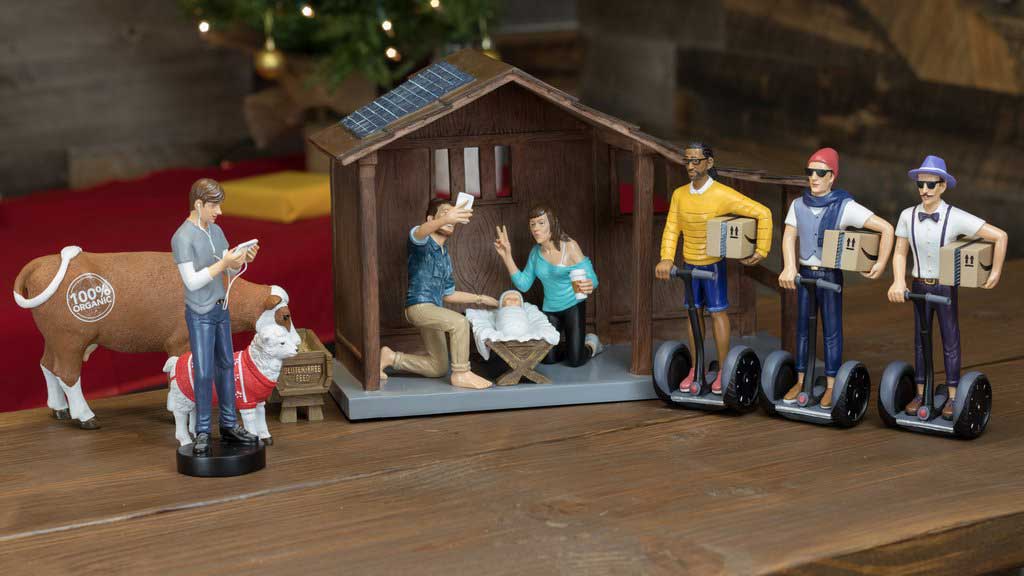 Make Your Holiday Season “Hipsterific” with a Hipster Nativity Scene