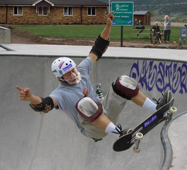 skateboard grandpa - Sowent Sners Pool Rules ters