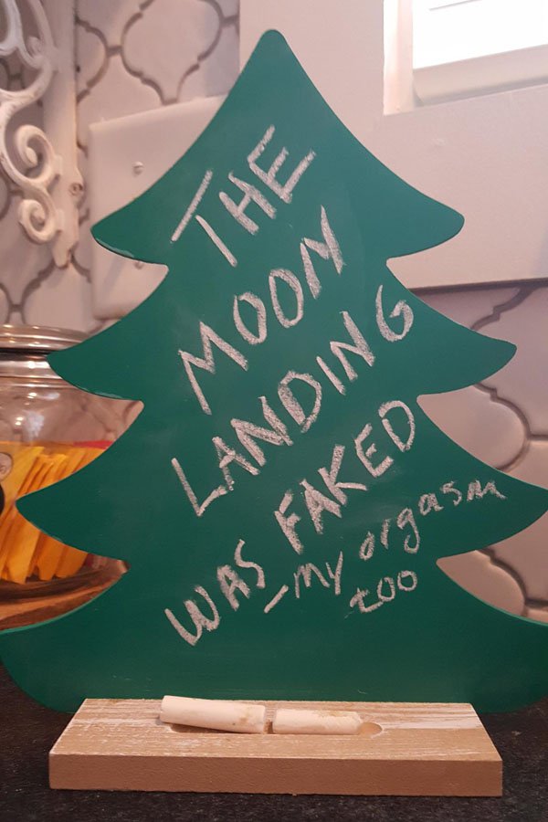 trophy - ht Moon Landing Was Faked 'my orgasm 100