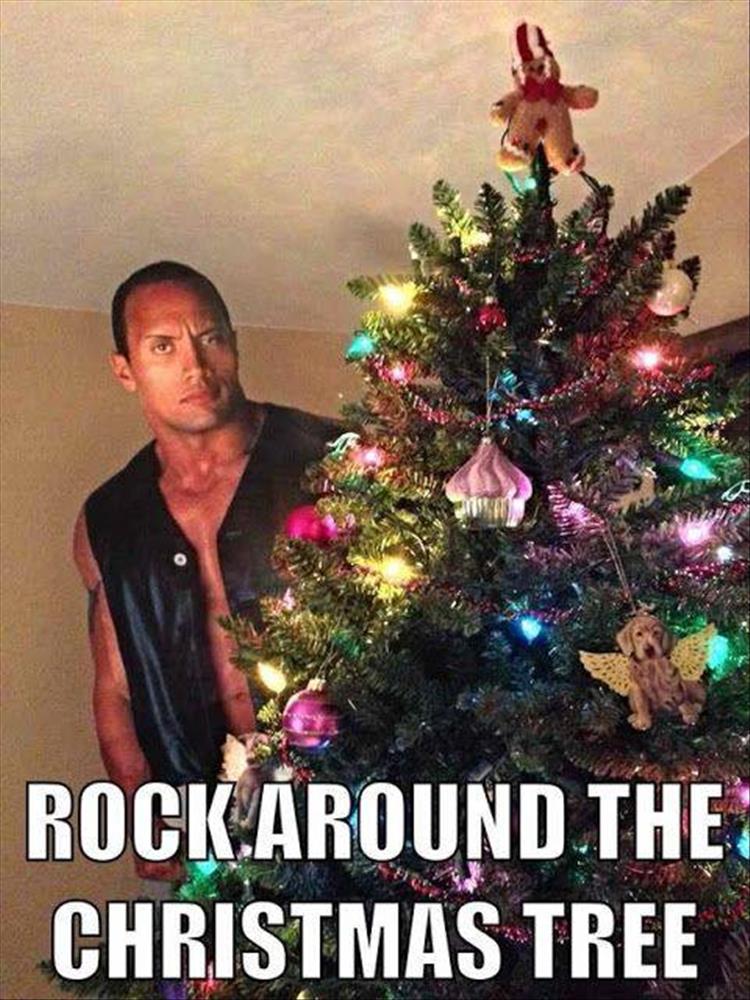 merry christmas memes - Rock Around The Christmas Tree