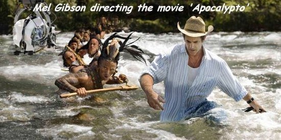 mel gibson directed apocalypto - Mel Gibson directing the movie 'Apocalypto