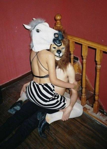 animal mask porn