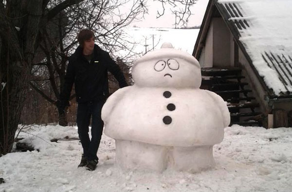 random snowman