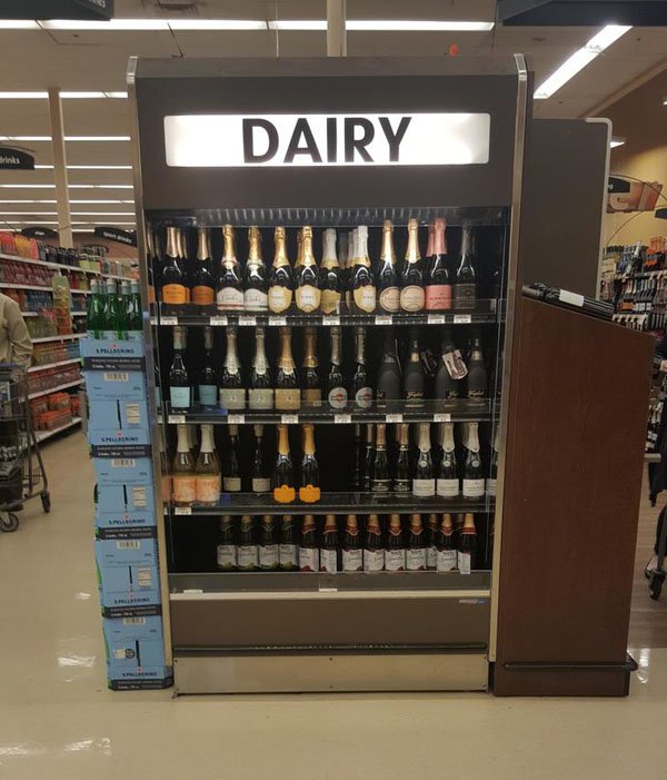 random liquor store - Dairy