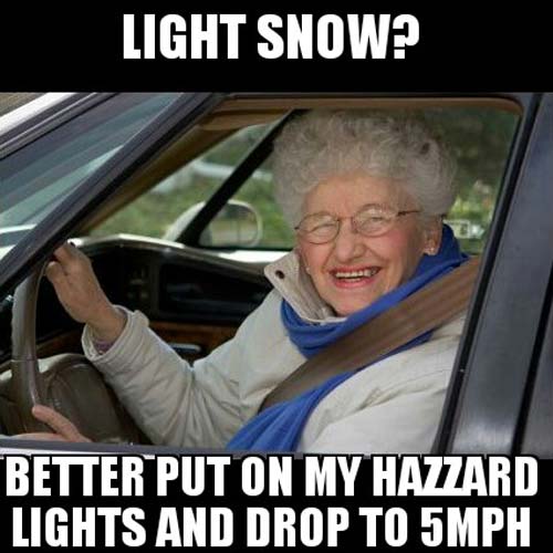 18 Most Funny AF Memes About the Snow!