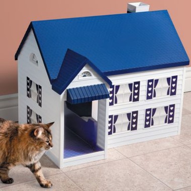 Litter box house