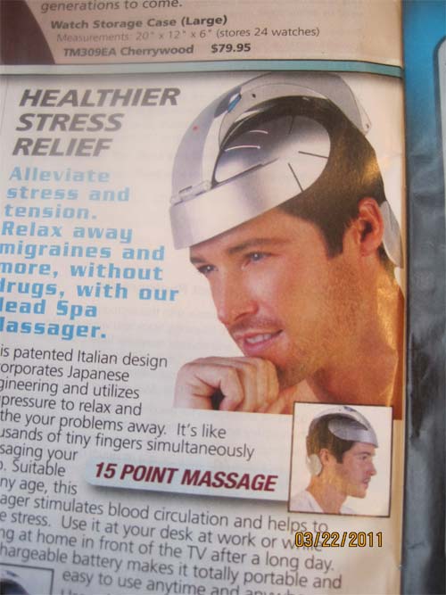 Stress Relief Head Massager