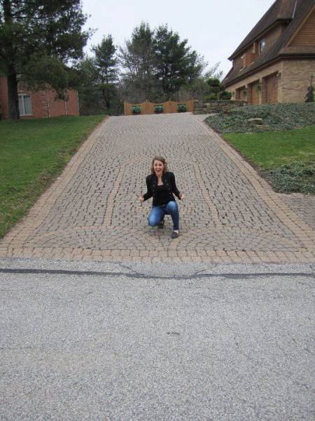 funny paving