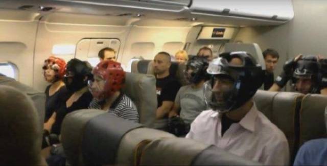united airlines helmets