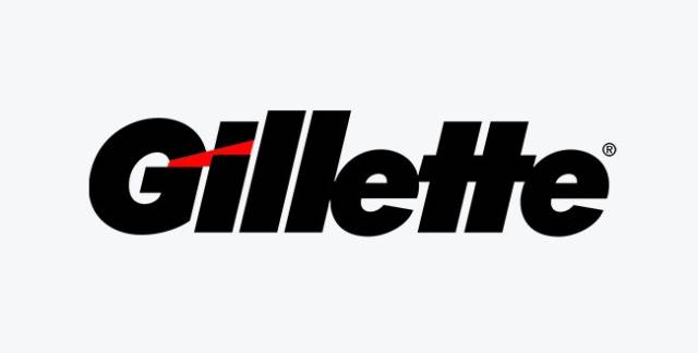 Gillette-At first glance, it might seem that this logo consists of nothing more than the Gillette brand name. But, if you look closely, you can see that the edges of the letters G and I mimic the shape of the famous shaving machine’s blades.