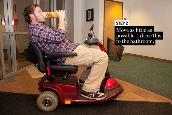 chris pratt love meme - Step 2 Move as little as possible. I drive this to the bathroom.