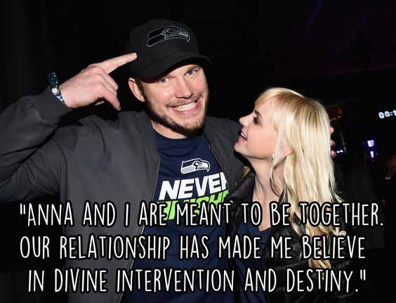 anna faris mom chris pratt - Neve "Anna And I Arejmeant To Be Together. Our Relationship Has Made Me Belteve In Divine Intervention And Destiny.",
