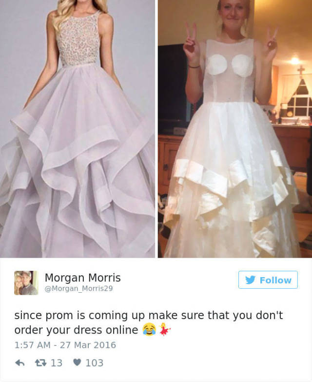 Why You Never Should Order Your Prom Dress Online