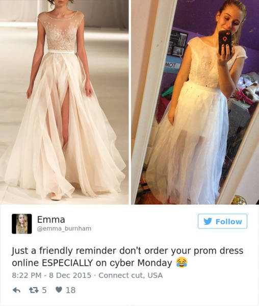 Why You Never Should Order Your Prom Dress Online