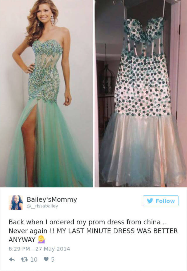 Why You Never Should Order Your Prom Dress Online