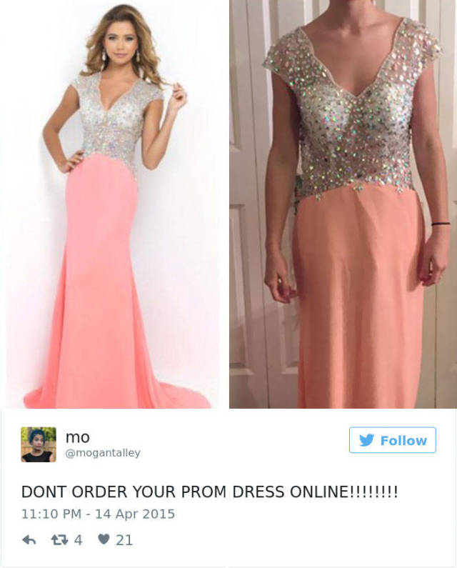 Why You Never Should Order Your Prom Dress Online