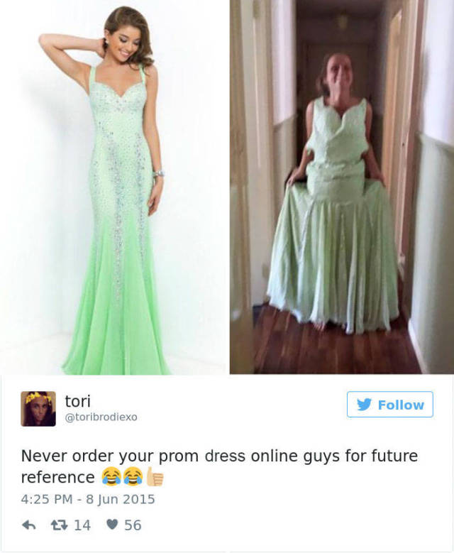 Why You Never Should Order Your Prom Dress Online